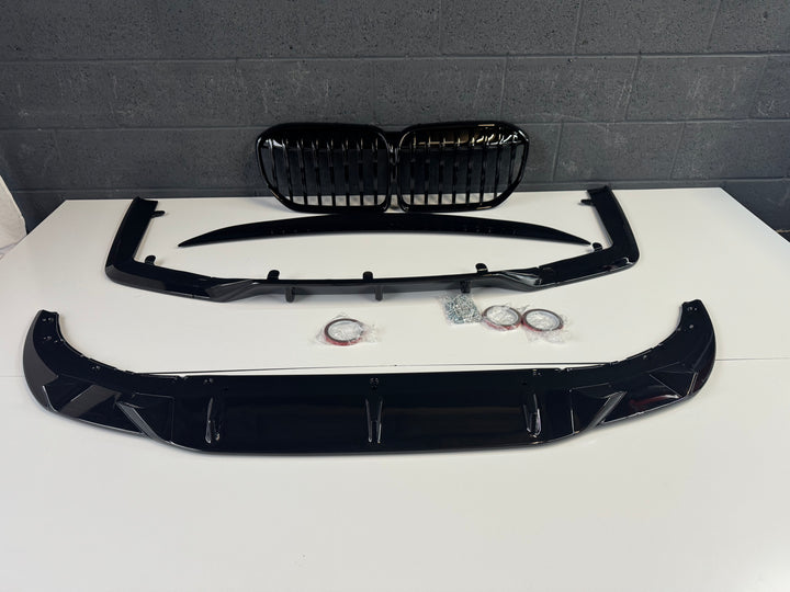 BMW 7 SERIES G11 G12 GLOSS BLACK M PERFORMANCE KIT 2019-2022 LCI ...