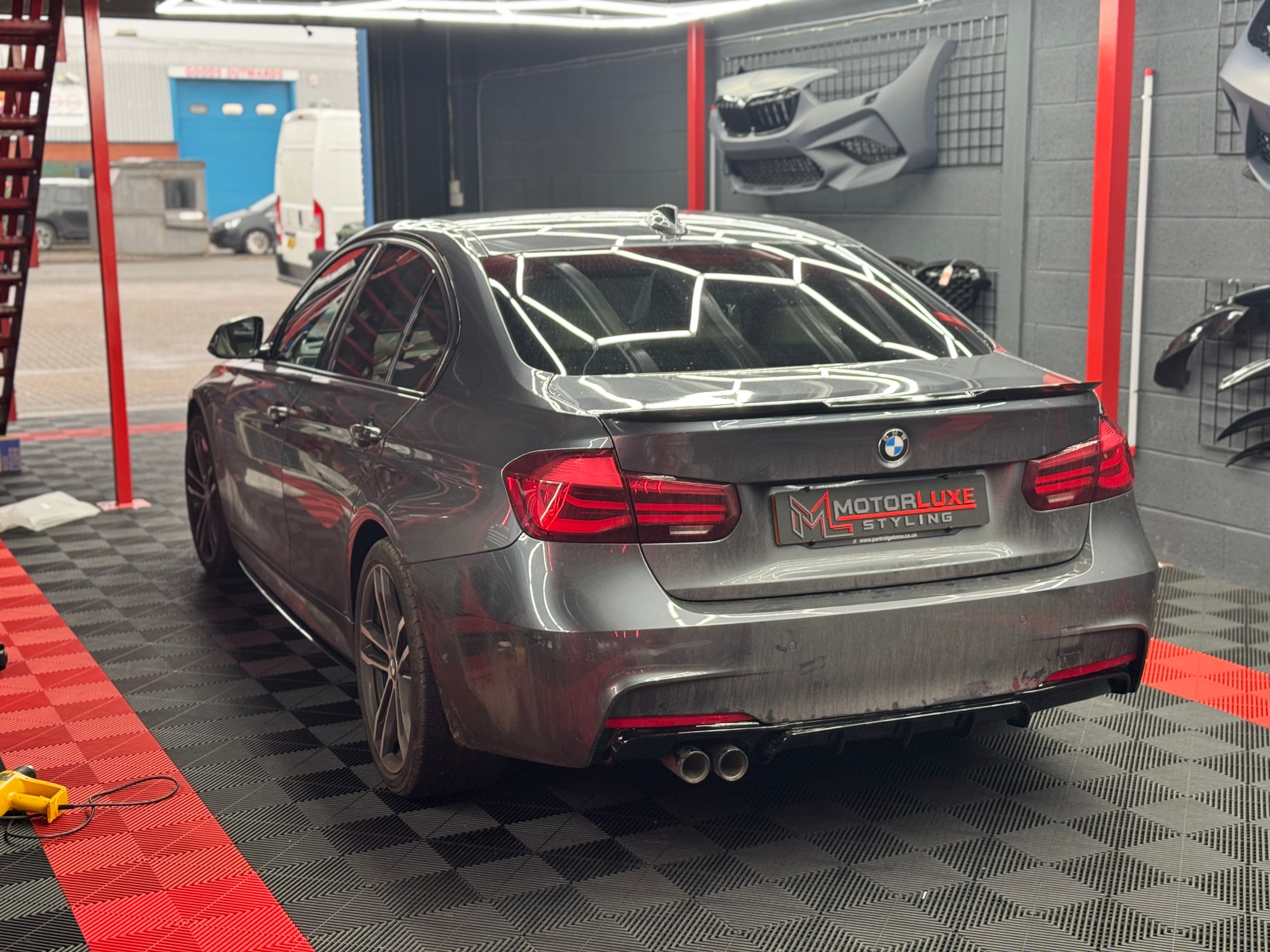 BMW 3 SERIES F30 GLOSS BLACK M PERFORMANCE BODY KIT – MotorLuxe Styling