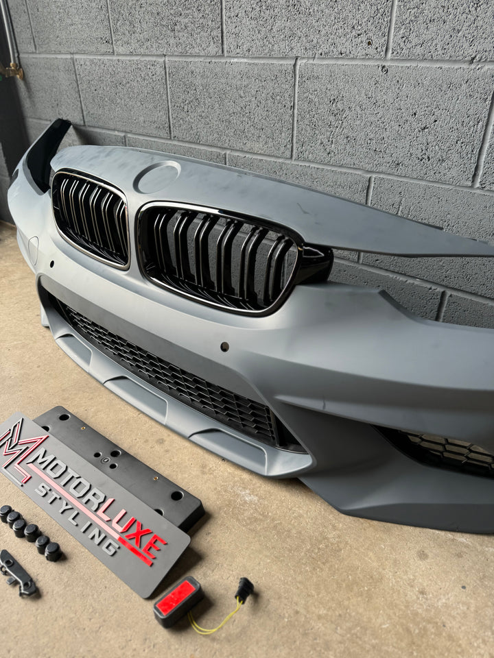 BMW 3 SERIES F30 F31 M3CS STYLE FRONT BUMPER 2012-2018 – MotorLuxe Styling