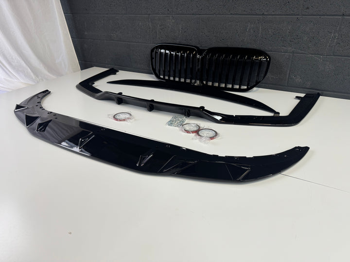 BMW 7 SERIES G11 G12 GLOSS BLACK M PERFORMANCE KIT 2019-2022 LCI ...