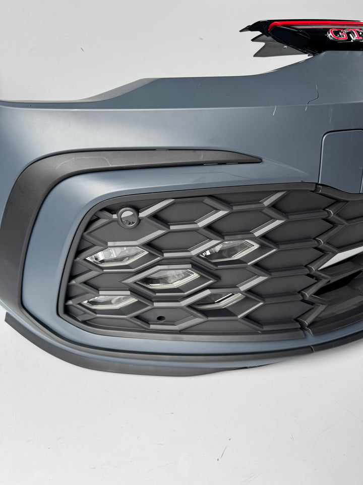 FOR VW Golf GTI MK8 Front Bumper with Grilles & Fog Lights – MotorLuxe ...