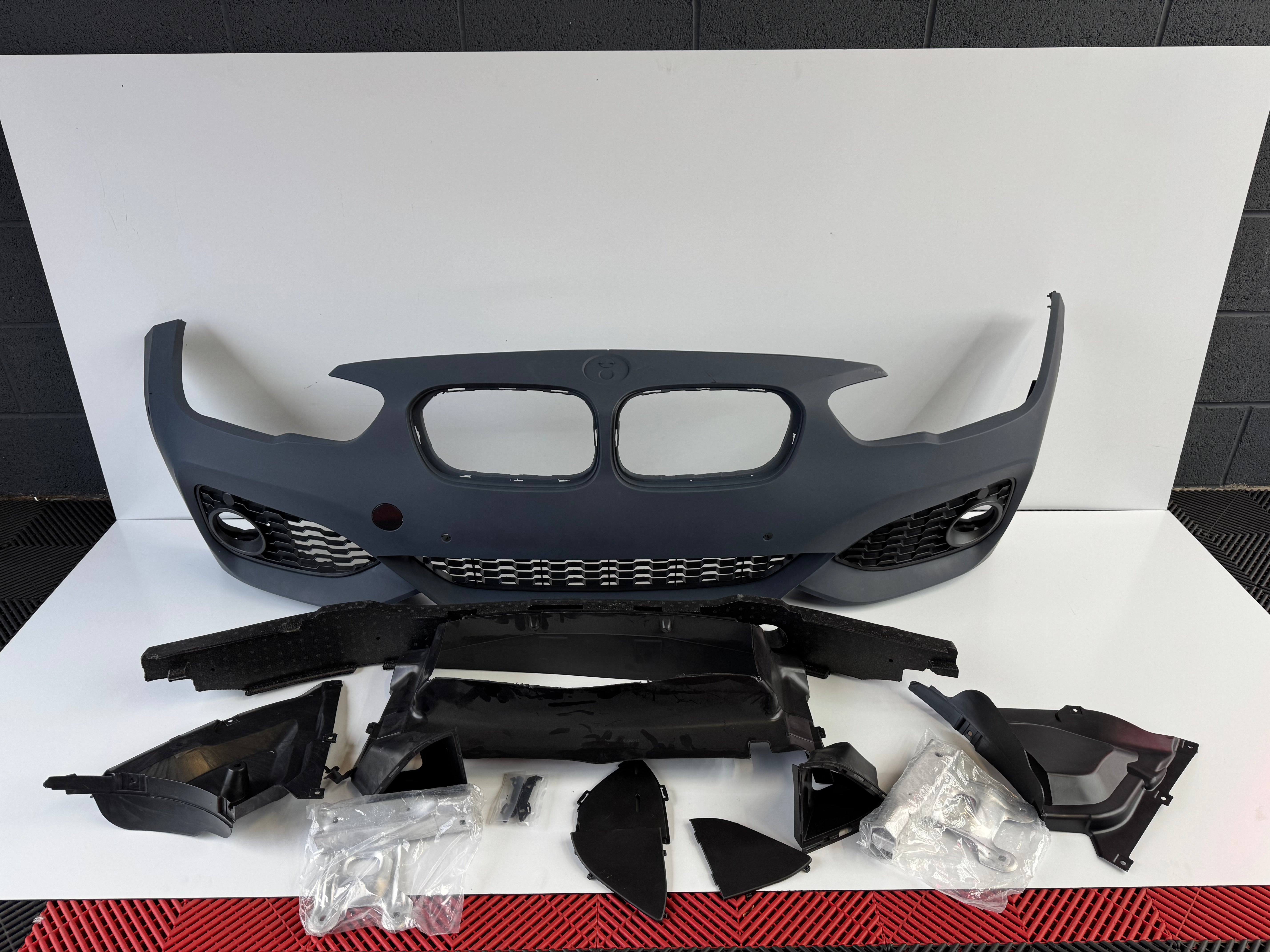 BMW 1 SERIES F20 F21 LCI M SPORT FRONT BUMPER 2015-2019 – MotorLuxe Styling