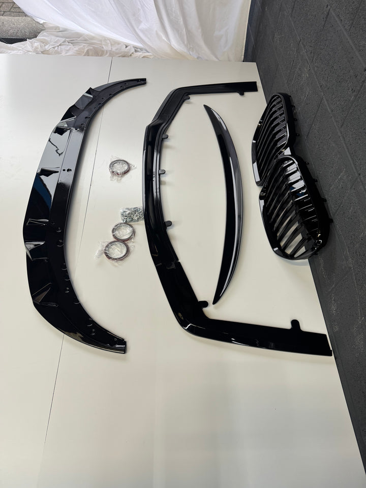 BMW 7 SERIES G11 G12 GLOSS BLACK M PERFORMANCE KIT 2019-2022 LCI ...