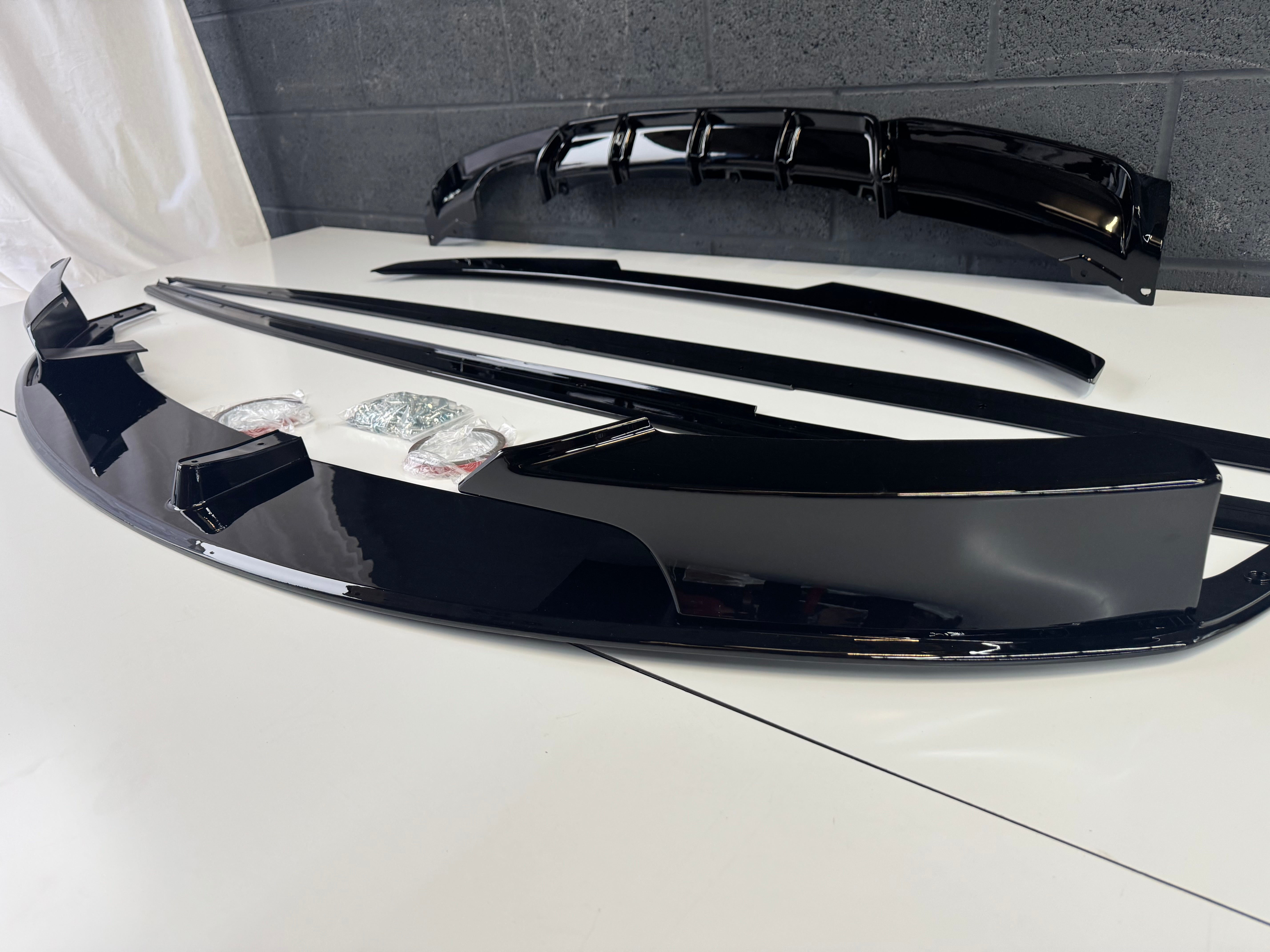 BMW 3 SERIES F30 GLOSS BLACK M PERFORMANCE BODY KIT – MotorLuxe Styling