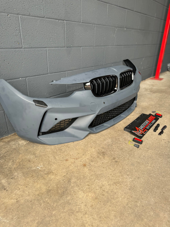 BMW 3 SERIES F30 F31 M3CS STYLE FRONT BUMPER 2012-2018 – MotorLuxe Styling