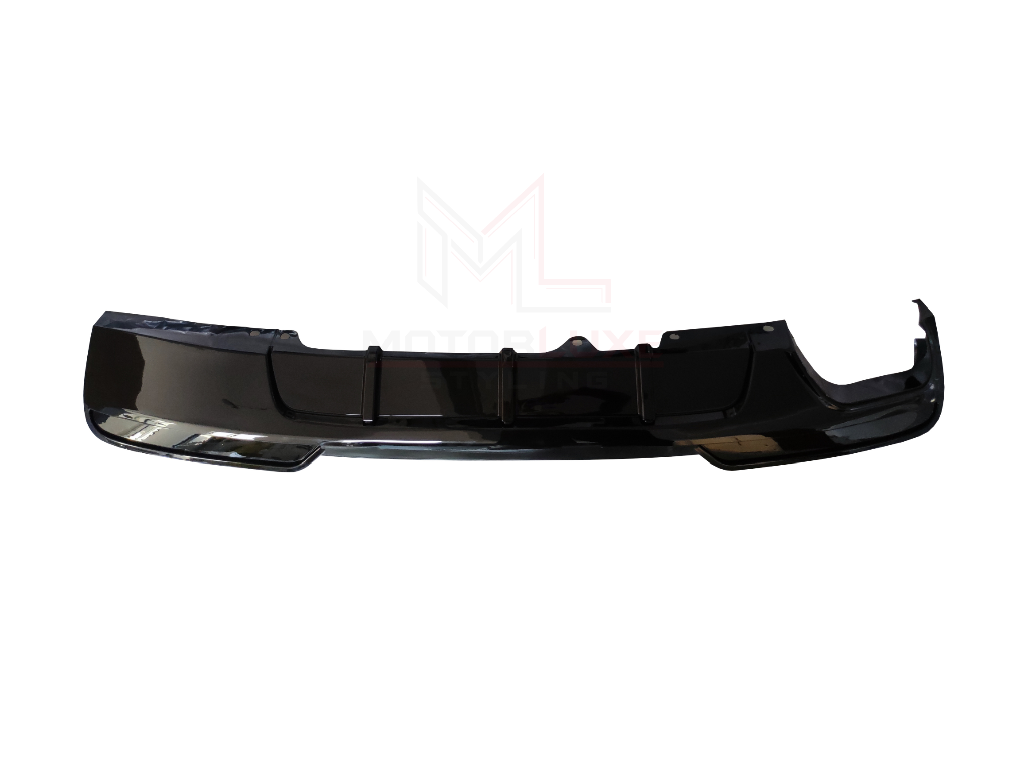 BMW 5 SERIES F10 F11 GLOSS BLACK REAR DIFFUSER – MotorLuxe Styling