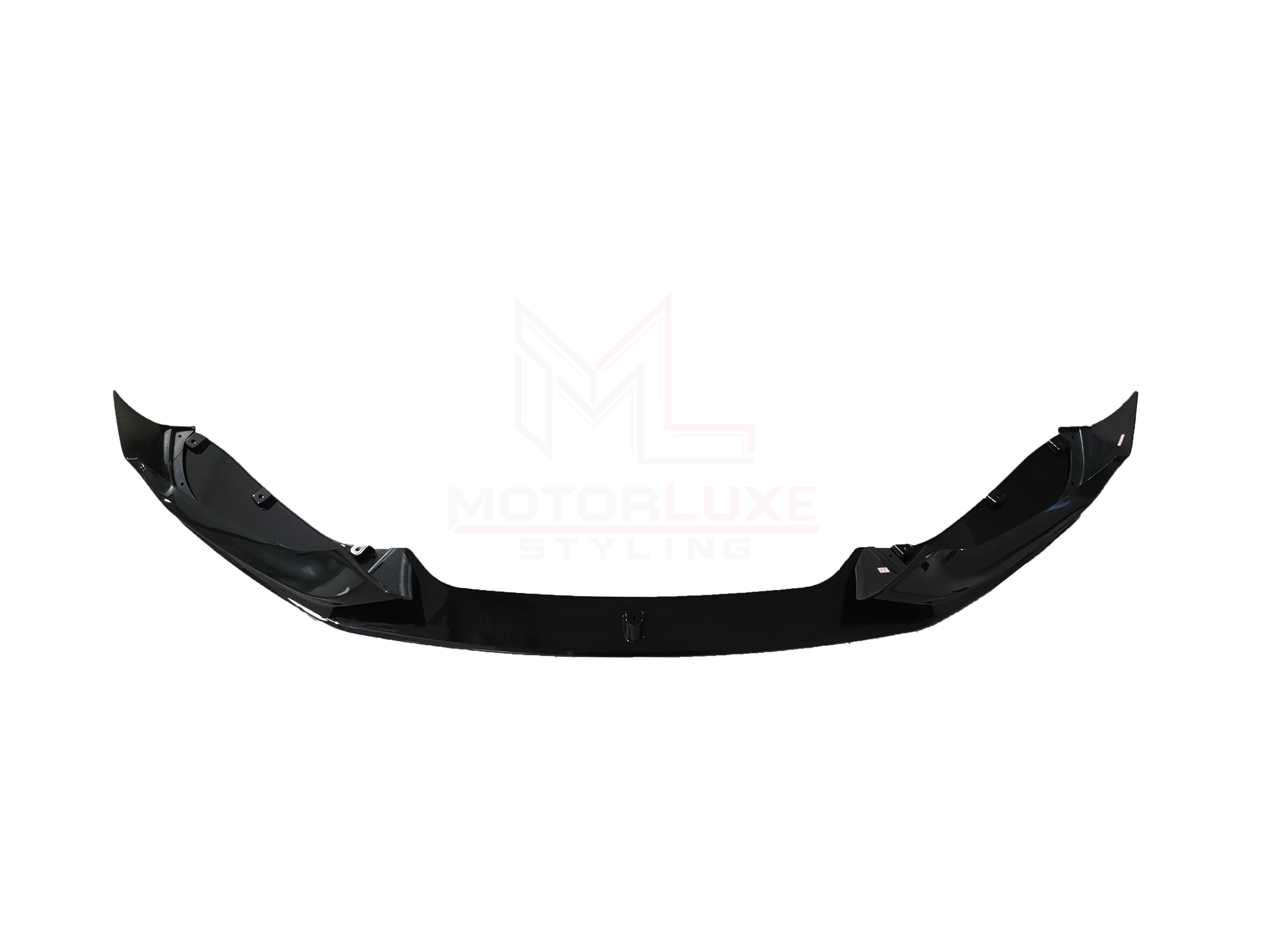 BMW 1 SERIES F20 F21 LCI GLOSS BLACK FRONT SPLITTER 2015-2019 ...