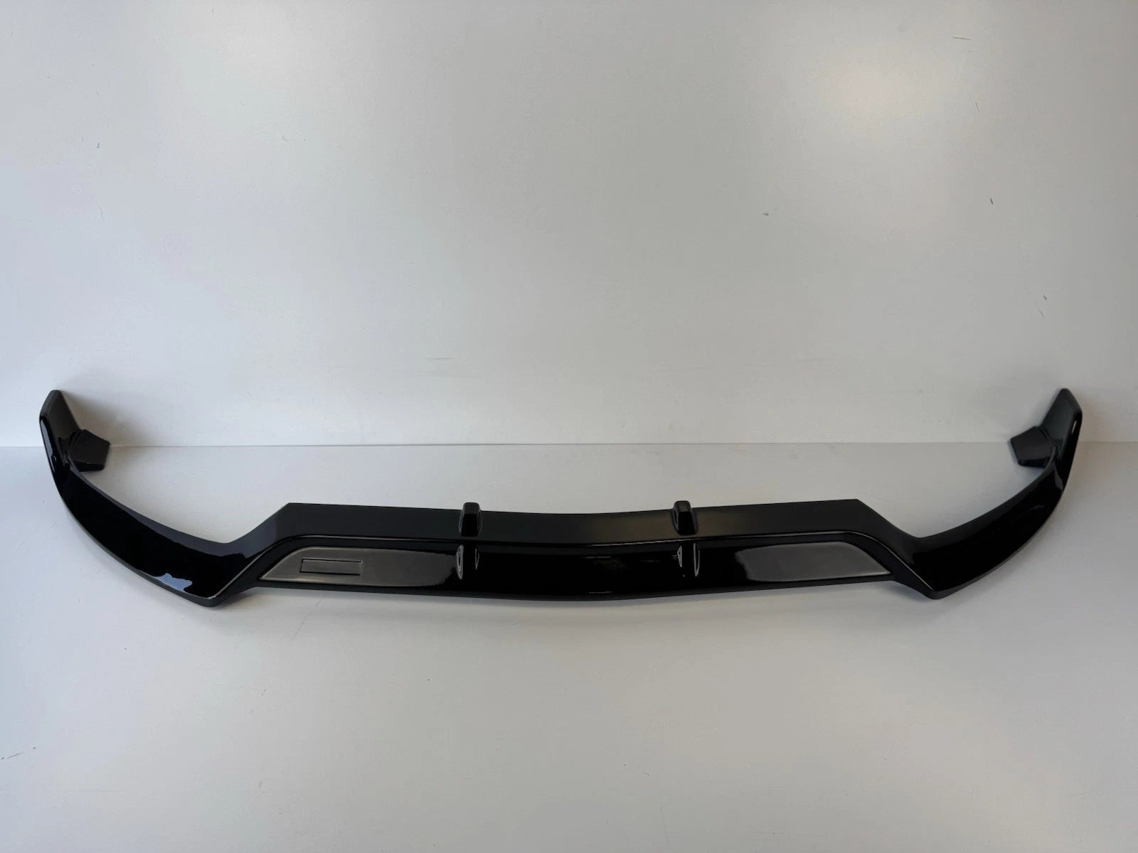 Mercedes C Class W205 C43 Gloss Black Front Splitter – MotorLuxe Styling