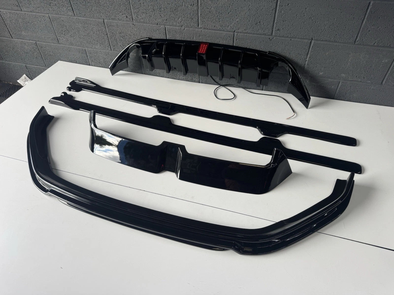 VW Golf MK7 GTI Gloss Black Bodykit – MotorLuxe Styling